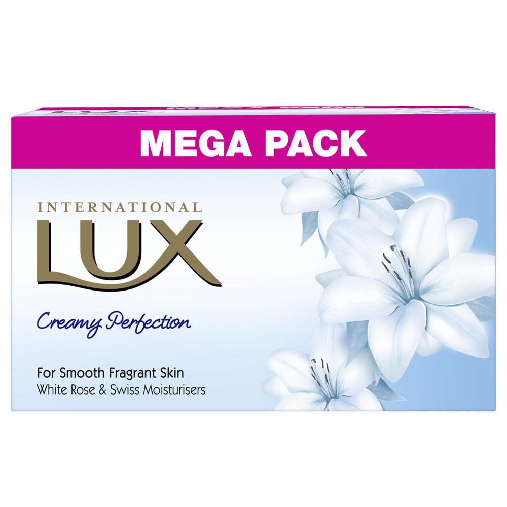 Lux International Creamy Perfection Soap 125g (Pack of 4)